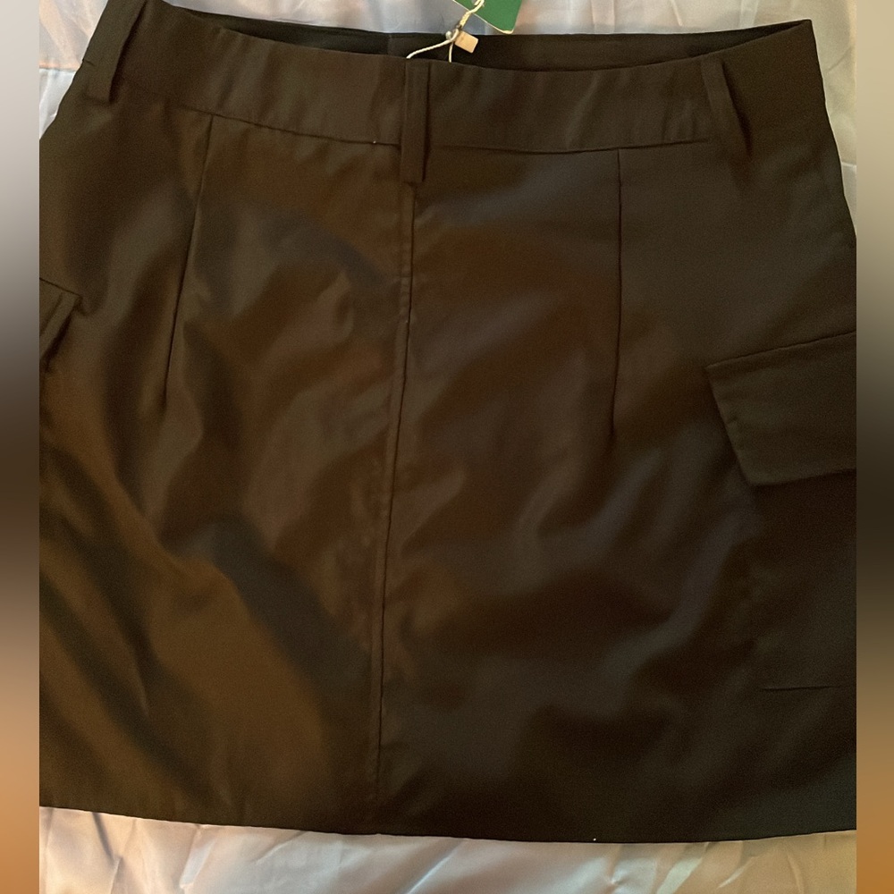 Cargo Skirt Black